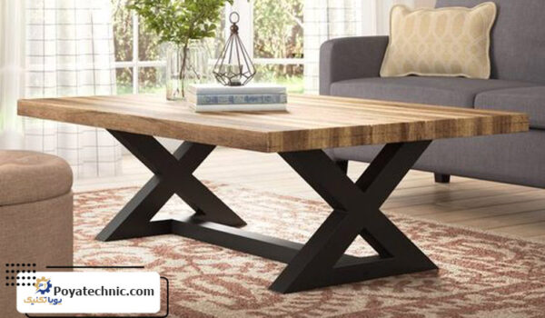 بهبود طراحی و ثبات میز با پایه های پلیمری مخصوص ناهارخوری