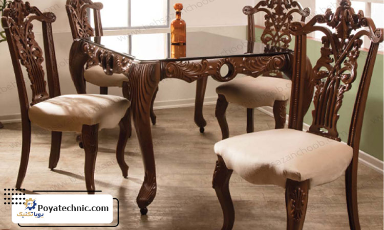 پایه پلیمری میز ناهار خوری