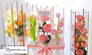 گل مقاوم پی وی سی برای تزئین