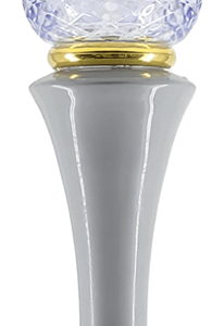 پایه پلیمری Crystal 18cm شفاف